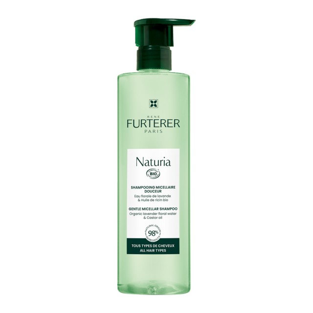 Rene Furterer Naturia Bio Απαλό Σαμπουάν για Συχνή Χρήση, 400ml