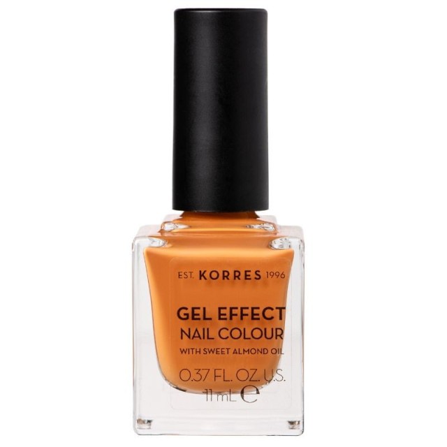 Korres Gel Effect Nail Colour 92 Mustard Βερνίκι Νυχιών 11ml