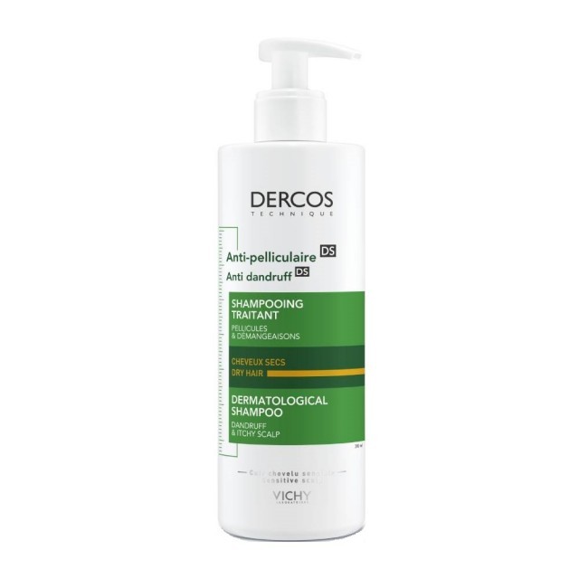 VICHY DERCOS ANTIΠΥΤΙΡΙΔΙΚΟ ΣΑΜΠΟΥΑΝ ΓΙΑ ΞΗΡΑ ΜΑΛΛΙΑ 390ML