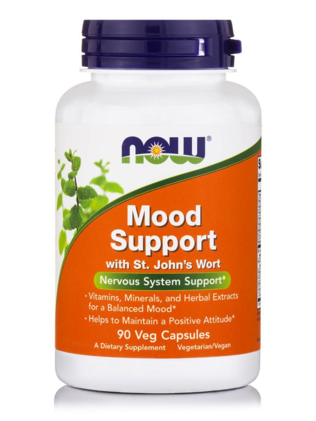 Now Mοοd Support, w/ St Johns Wort 90 Vcaps