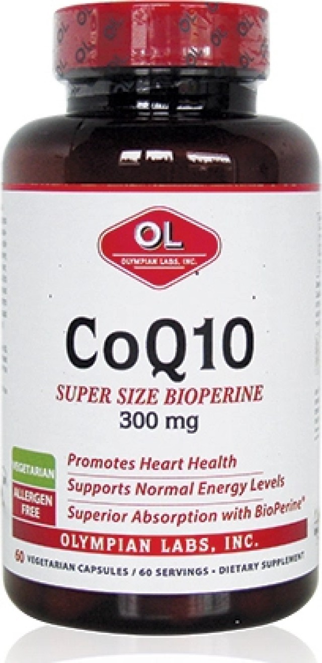 Inpa Olympian Labs CoQ10 Super Size BioPerine 300mg 60 κάψουλες