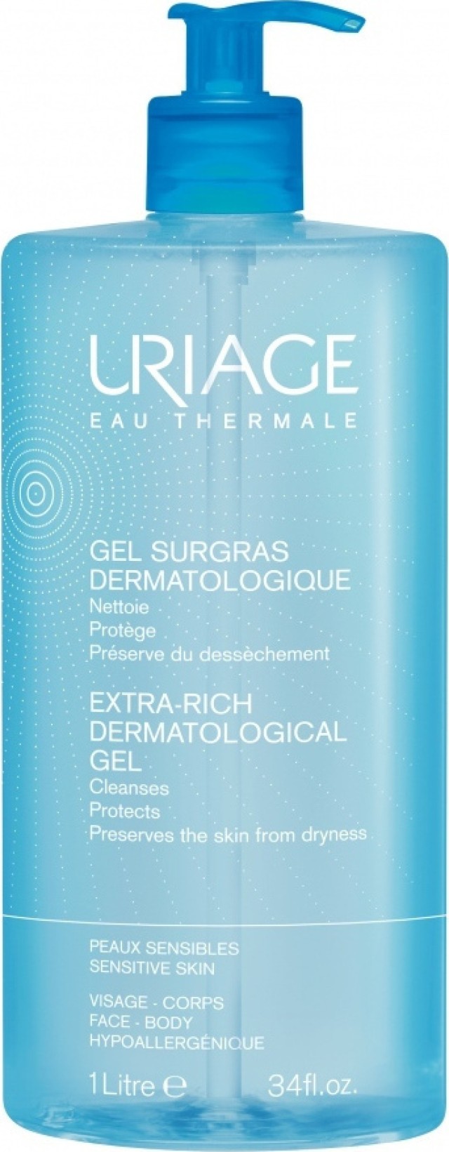 Uriage Gel Surgras Dermatologique 1000ml