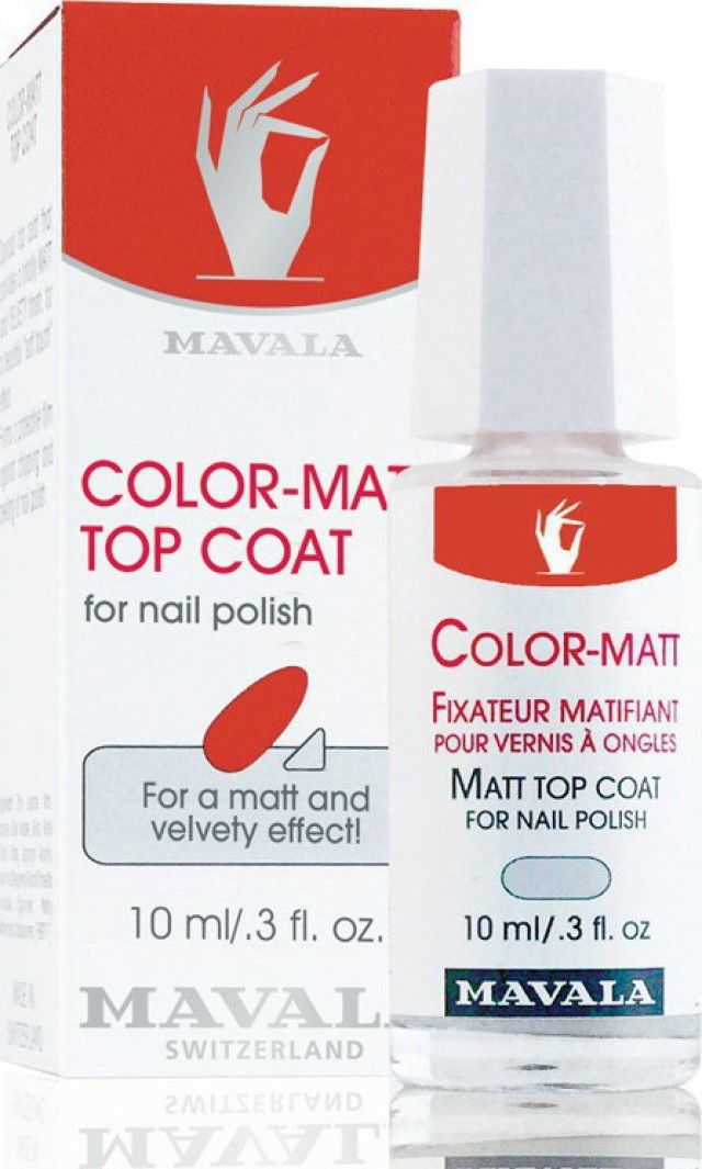 Mavala Color-Matt Θωράκιση Βερνικιού με Ματ Φινίρισμα 10ml