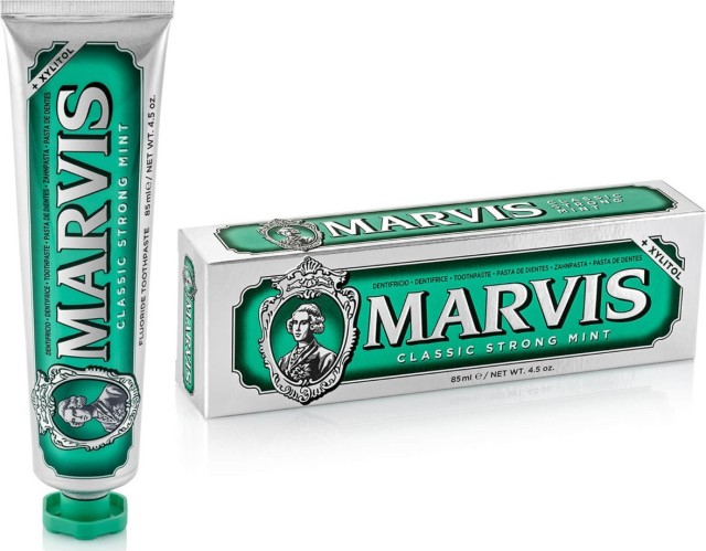 Marvis Classic Strong Mint Toothpaste Οδοντόκρεμα με Γεύση Μέντας, 85ml