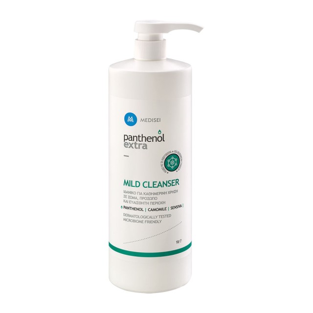 Medisei Panthenol Extra Mild Cleanser Απαλό Υγρό Καθαρισμού 1Lt