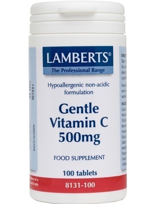 LAMBERTS GENTLE VITAMIN C 500mg 100TABS