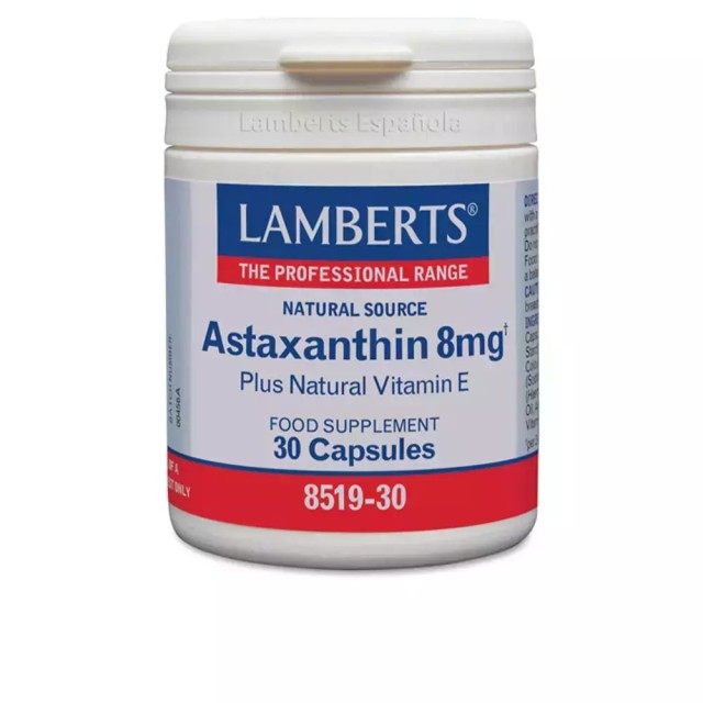 Lamberts Astaxanthin 8mg 30 κάψουλες