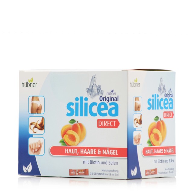 Silicea Direct Apricot Συμπλήρωμα Διατροφής για την Υγεία του Δέρματος των Μαλλιών & των Νυχιών 30 φακελίσκοι