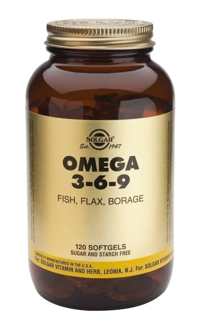 SOLGAR OMEGA-3-6-9 softgels 120s