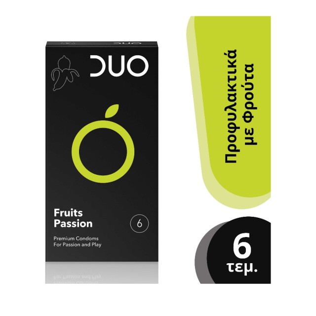 Duo Flavoured Προφυλακτικά (με γεύσεις) 6 τμχ