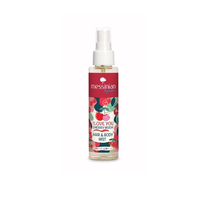 Messinian Spa Hair & Body Mist I Love you Cherry Much 100ml