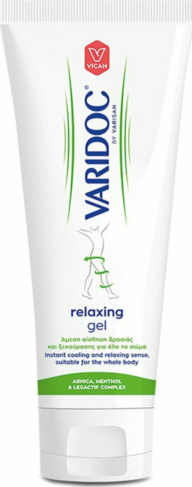 Vican Varidoc Relaxing Gel για Άμεση Αίσθηση Δροσιάς & Ξεκούρασης για Όλο το Σώμα 250ml