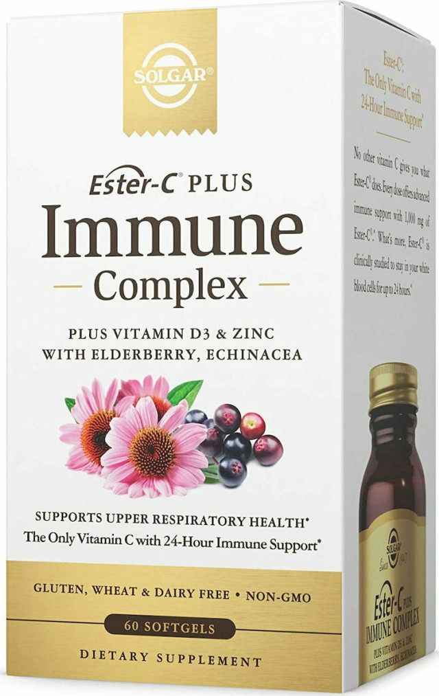 Solgar Ester-C Plus Immune Complex 60 Softgels