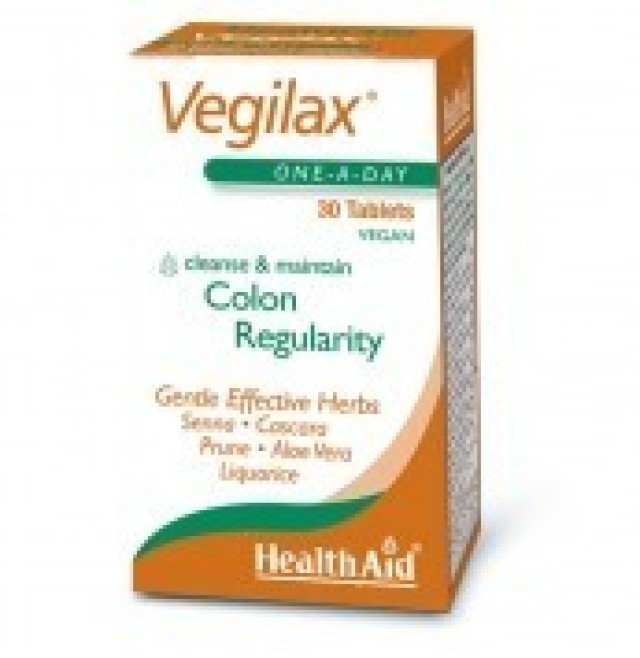 HEALTH AID Vegilax tablets 30s -NEA ΣΥΝΘΕΣΗ