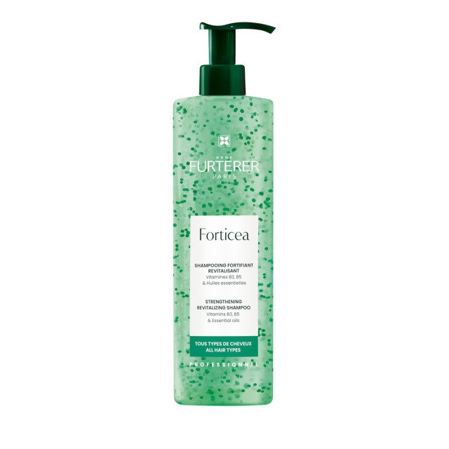 Rene Furterer Forticea Strengthening & Revitalizing Shampoo Τονωτικό Σαμπουάν με Βιοσφαιρίδια Αιθέριων Ελαίων & Βιταμίνες για Δυνατά & Αναζωογονημένα Μαλλιά 600ml