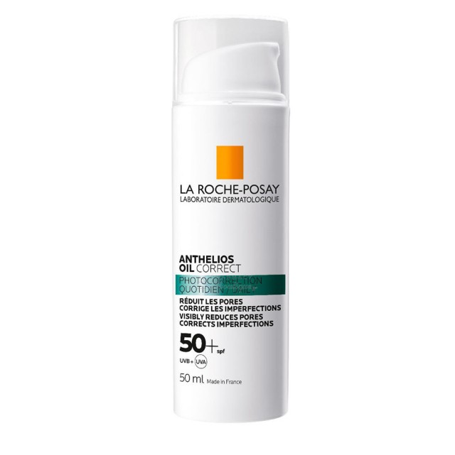 La Roche Posay Anthelios Αντηλιακό Oil Photocorrection Daily Gel Κρέμα SPF50 Κατά των Ατελειών Και Της Φωτογήρανσης 50ml