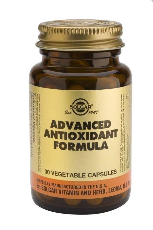 SOLGAR ADVANCED ANTIOX.FORMULA veg. 30s 