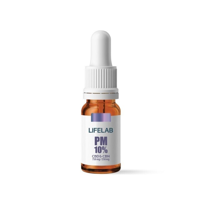 Lifelab PM Συμπλήρωμα Κάνναβης σε Σταγόνες 750mg με 10% CBD με Γεύση Citrus 10ml