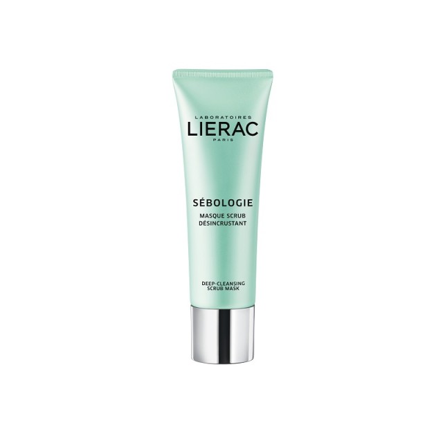 Lierac Sebologie Deep-Cleansing Scrub Mask Απολεπιστική Μάσκα Προσώπου για Καθαρισμό της Επιδερμίδας σε Βάθος 50ml