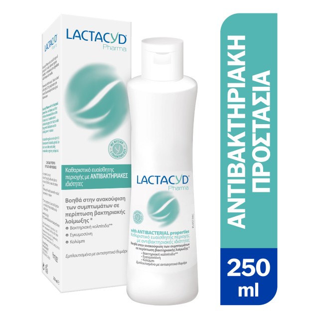 LACTACYD PHARMA WITH ANTIBACTERIALS 250ML