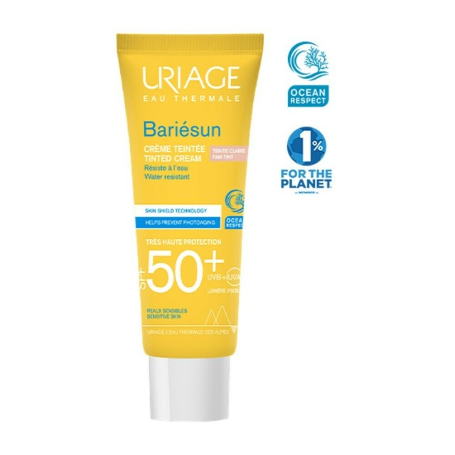 Uriage Bariesun Spf50+ Αντιηλιακή Κρέμα Με Χρώμα Απόχρωση Fair Tint, 50ml