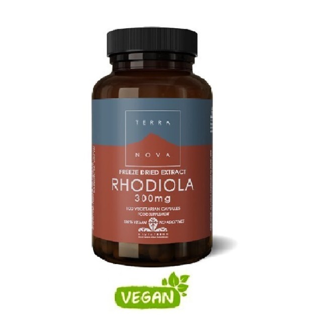 Terranova Rhodiola Root Συμπλήρωμα Ροδιόλας 300mg, 100caps