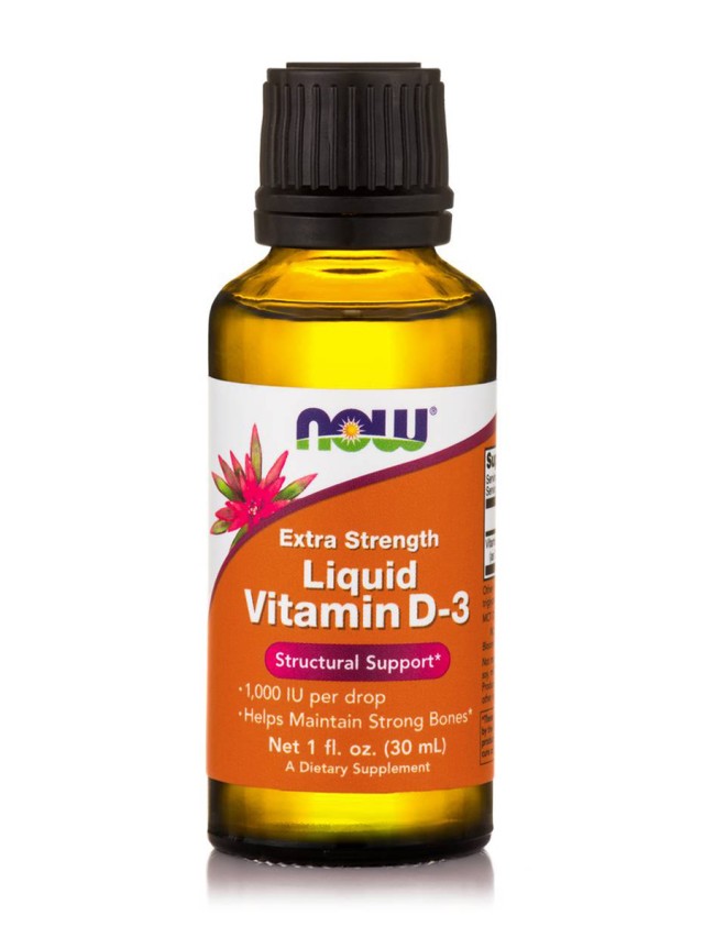 Now Liquid Vitamin D3 1.000 IU/Drop 28,4 ml