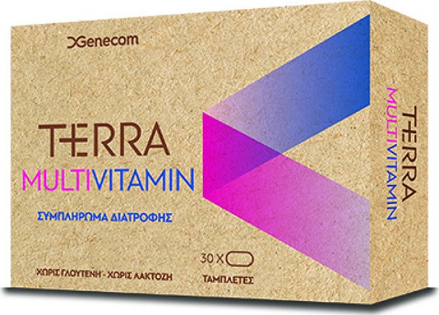 Genecom Terra Multivitamin 30 κάψουλες