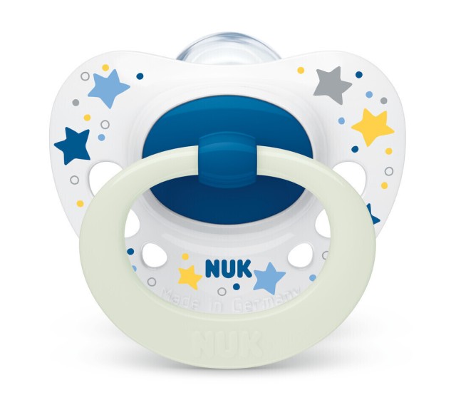 Nuk Signature Night 18-36m Λευκό με Αστεράκια 1 Τεμάχιο (10.739.704)