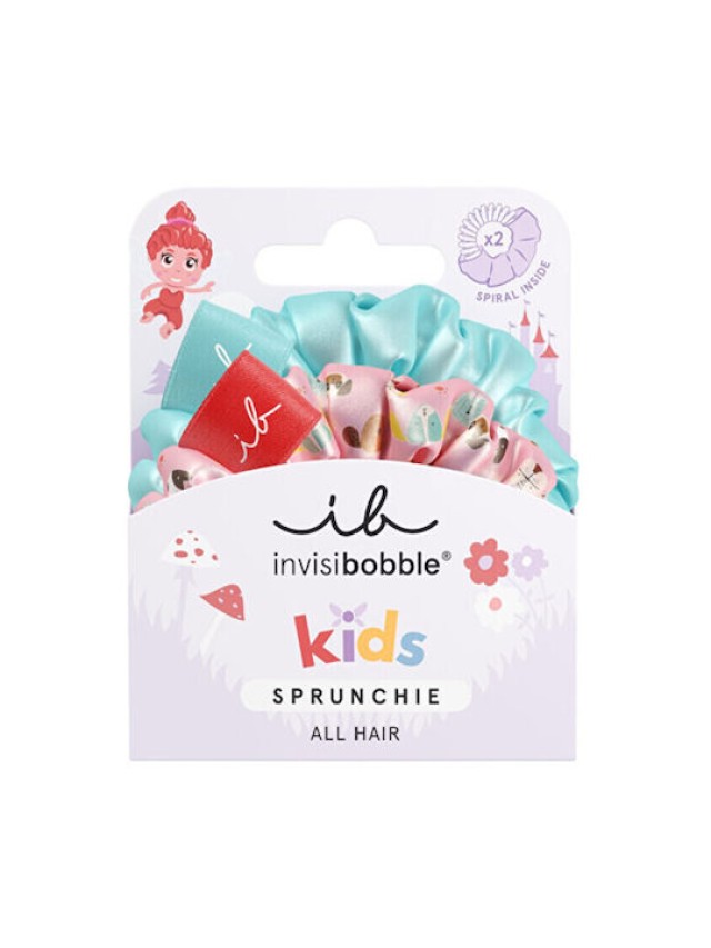 Invisibobble Kids Sprunchie Puppy Love Λαστιχάκια Μαλλιών, 2τεμ