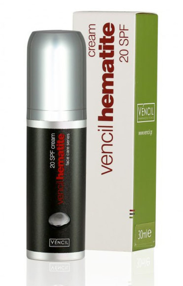 Vencil Hematite Cream 20 SPF Κρέμα για Εντατική περιποίηση με στόχο την αντιγήρανση 30 ml