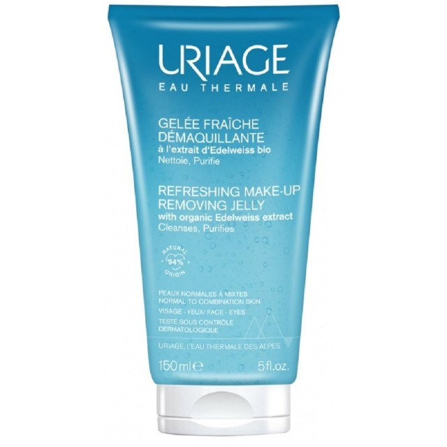 Uriage Make-up Removing Jelly, Gel Ντεμακιγιάζ, 150ml