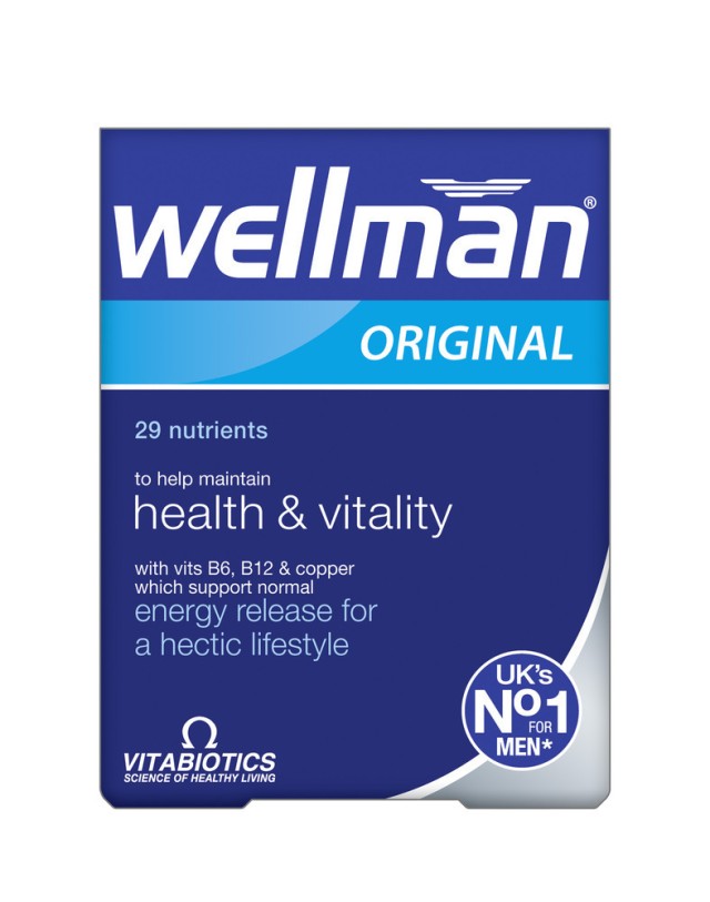 VITABIOTICS WELLMAN ORIGINAL 30 TABS