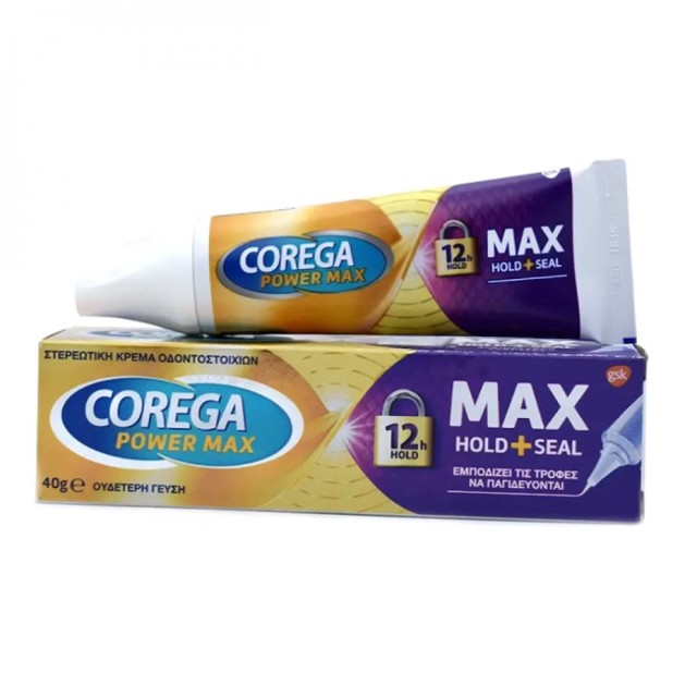 Corega Max Seal Στερεωτική Κρέμα Για Τεχνητές Οδοντοστοιχίες 40g