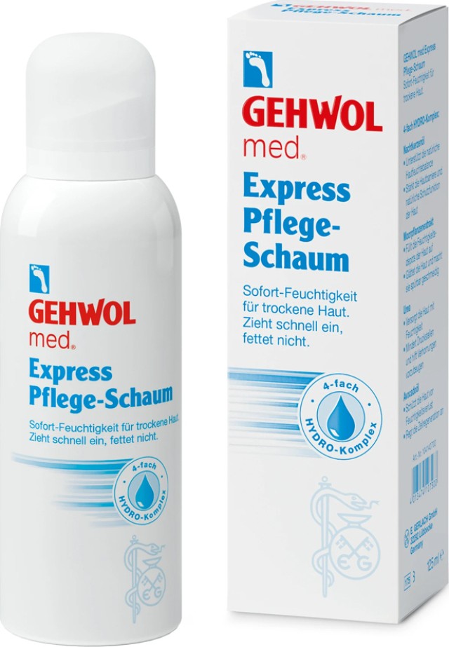 Gehwol MED Express Foam Αφρός Φροντίδας για τα Πέλματα 125ml