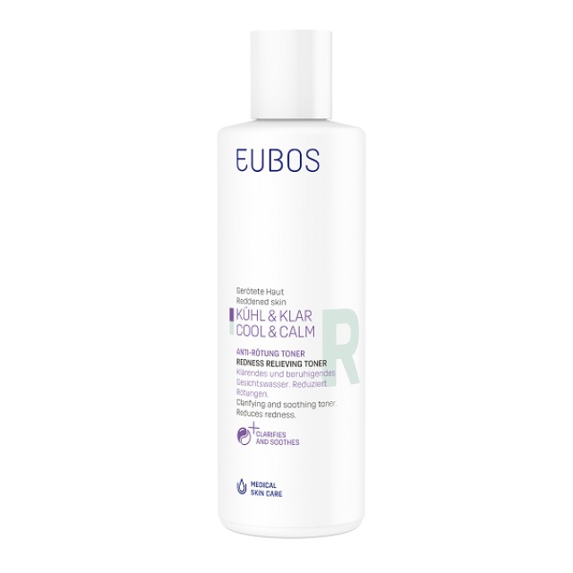 Eubos Cool & Calm Καταπραϋντικό Toner γισ την Ερυθρότητα, 200ml