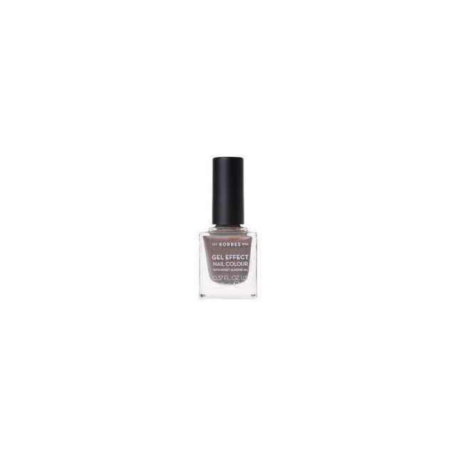  Korres Gel Effect Nail Colour Βερνίκι Νυχιών Με Αμυγδαλέλαιο Holograohic Ash No.70 11 ml 