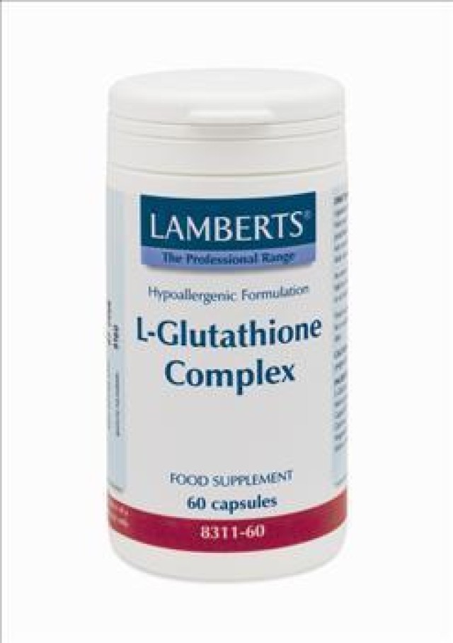 LAMBERTS L-GLUTATHIONE COMPLEX 60CAPS