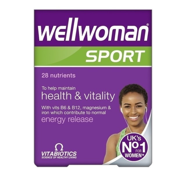 Vitabiotics Wellwoman Sport & Fitness 30 ταμπλέτες