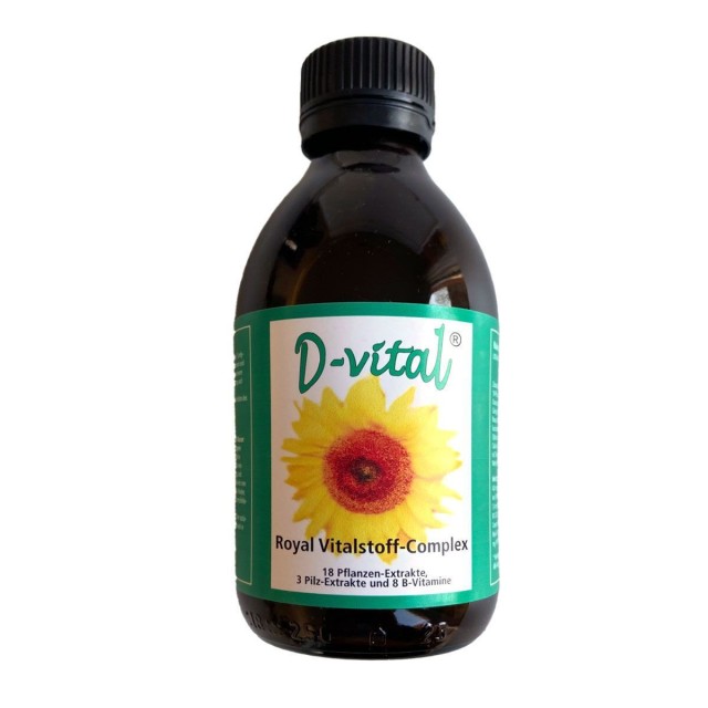 Metapharm D-Vital Royale Vitalstoff Complex, Συμπλήρωμα Διατροφής με Μείγμα 18 φυτικών Εκχυλισμάτων 250ml