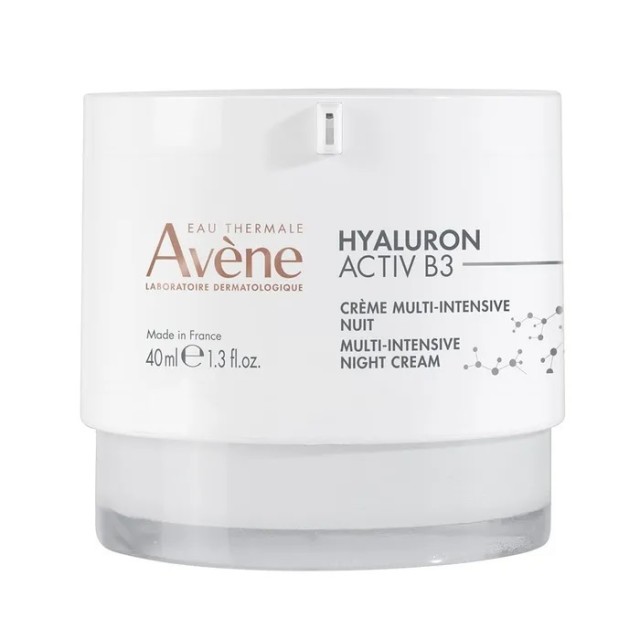 Avene Hyaluron Activ B3 Αντιγηραντική Κρέμα Προσώπου Νυχτός με Υαλουρονικό Οξύ 50ml