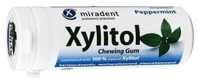 Euromed Xylitol Οδοντότσιχλα με γεύση Μέντα 30gums