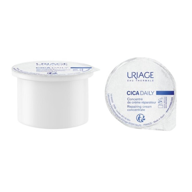 Uriage Cica Daily Refill Αναπλαστική Κρέμα Προσώπου Ημέρας για Ευαίσθητες Επιδερμίδες 50ml