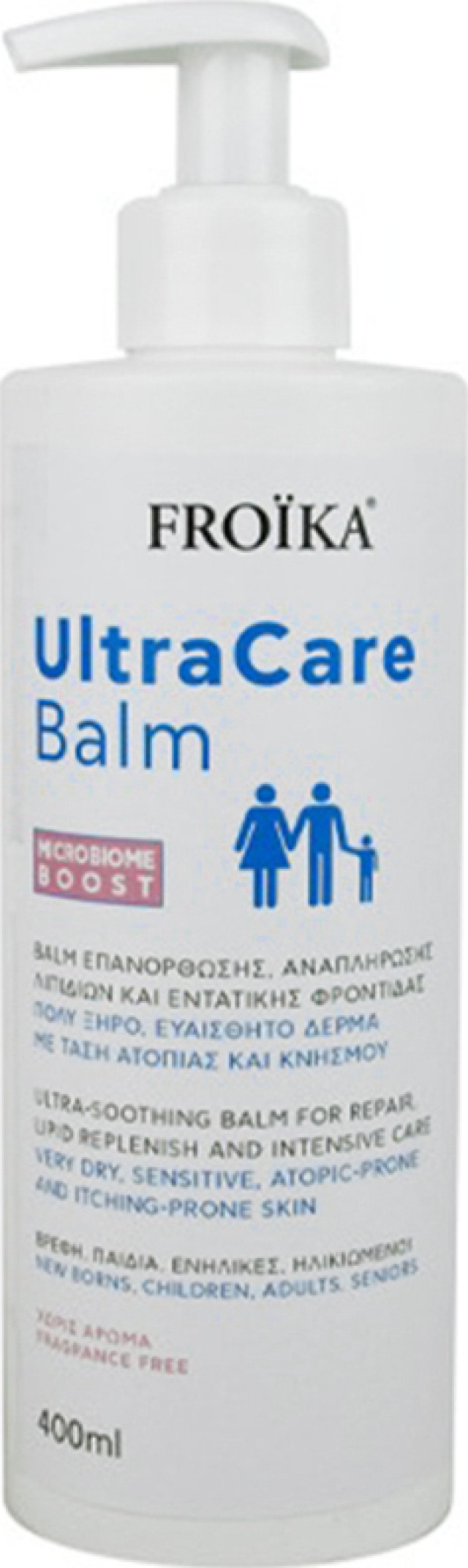 Froika UltraCare Balm Επανόρθωσης, Αναπλήρωσης Λιπιδίων & Εντατικής Φροντίδας 400ml