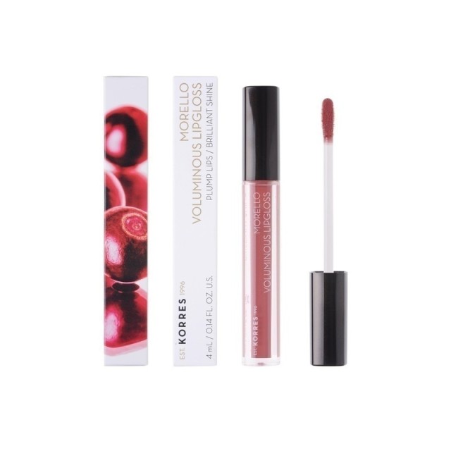  Korres Morello Voluminus Lipgloss 23 Natural Purple 4ml 