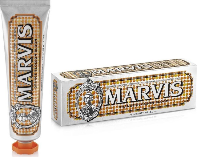 Marvis Orange Blossom Bloom Toothpaste Οδοντόκρεμα με Γεύση Πορτοκάλι & Μέντα, 75ml