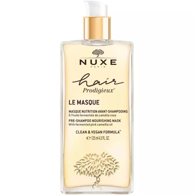 Nuxe Hair Prodigieux Pre-Shampoo Nourishing Mask, Μάσκα Θρέψης πριν το Σαμπουάν 125ml