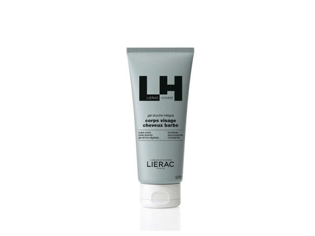 LIERAC HOMME 3 σε 1: Σώμα - Πρόσωπο - Μαλλιά για Άνδρες 200ml