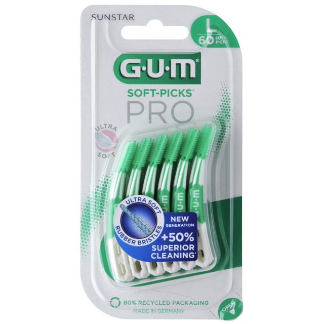 Gum Soft Picks Pro Μεσοδόντια Βουρτσάκια Large, 30τεμ