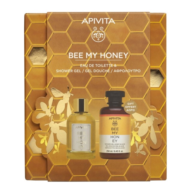 Apivita Promo Pack Bee My Honey Eau de Toilette 100ml + Δώρο Αφρόλουτρο 250ml